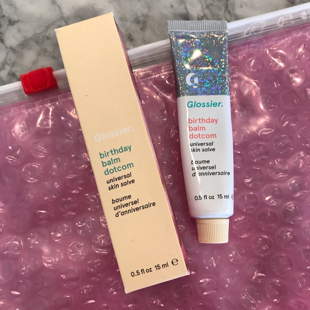 BNWT Glossier - Birthday Balm Dotcom
